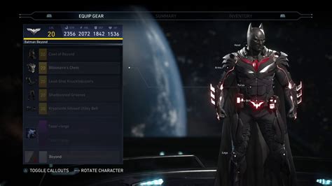 Injustice 2 How To Create Batman Beyond YouTube