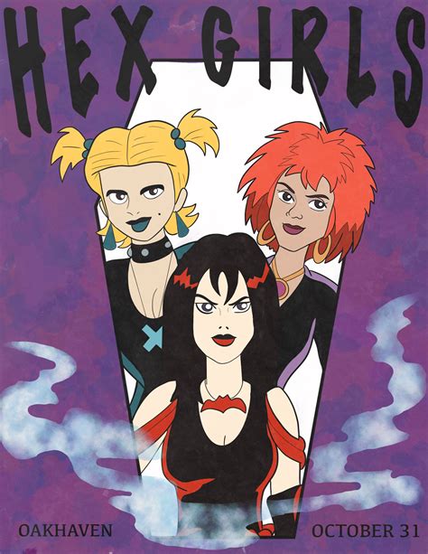 Hex Girls Concert Poster V 2 Etsy