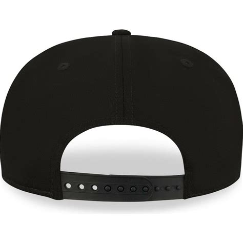 Gorra Curva Negra Snapback Con Logo Negro 9FIFTY Tonal Stretch Snap De