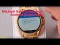 Michael Kors Access Touch Screen Rose Gold Acetate Bradshaw Smartwatch