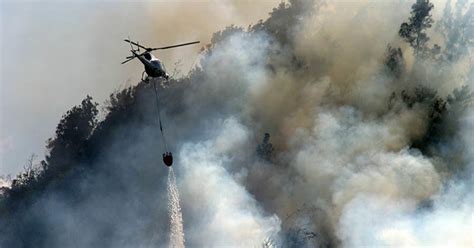 Départs de feu dans le sentier de la Providence