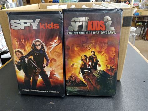 Spy Kids And Spy Kids 2 Vhs Ebay