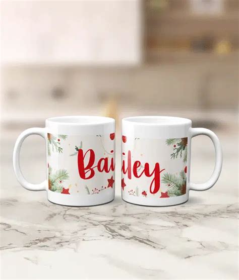 Personalised Child’s Christmas Mug With Name | ABC Prints