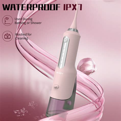 Sejoy Cordless Water Flosser Dental Oral Irrigator Floss Water Pick Teeth Clean Ebay