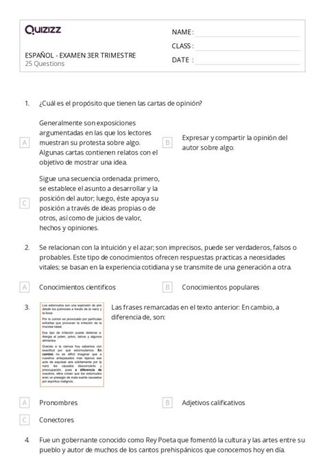 Identificar El Prop Sito Del Autor Hojas De Trabajo Para Grado En