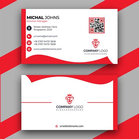 Creative Modern And Corporate Business Card Template Design Masterbundles