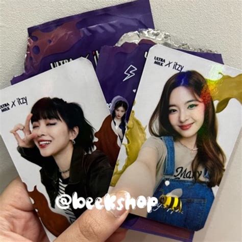 Jual Itzy Lia Ryujin Ultramilk Photocard Shopee Indonesia