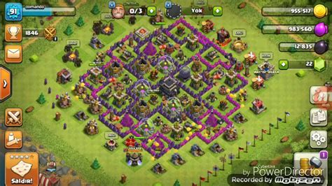 Clash of Clans tek bir ordu ile köy fullemek YouTube