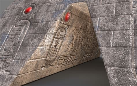 Ancient Egyptian Pyramid 3d Model CGTrader