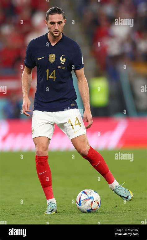 Doha Qatar Th November Adrien Rabiot Of France In Action