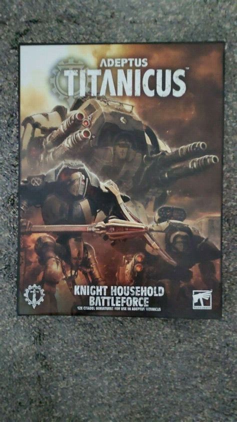 Games Workshop Adeptus Titanicus Knight Household Battleforce 3872488850