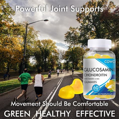 Glucosamine Chondroitin Gummies 1500mg Glucosamine Chondroitin MSM