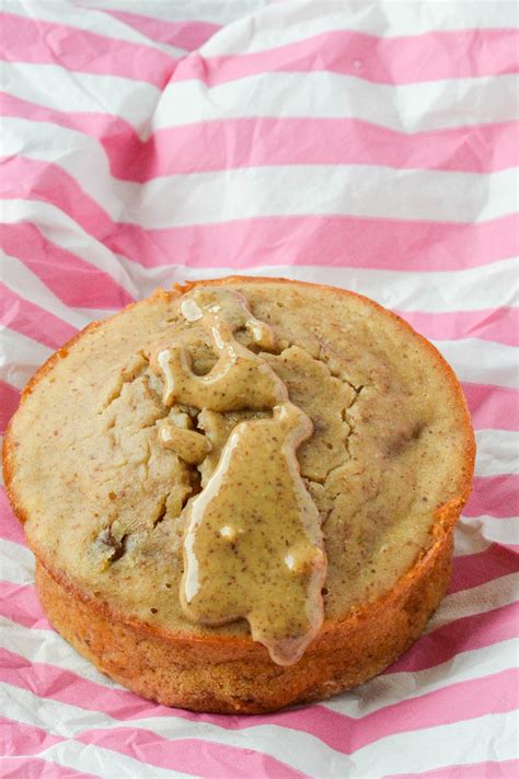 Single Serve Almond Butter Banana Raisin Muffin