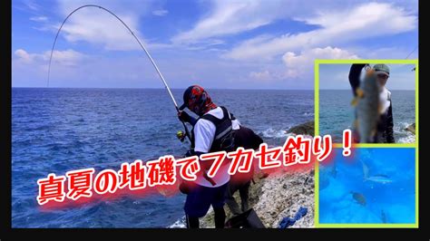 【フカセ釣り】真夏の地磯で楽しくフカセ釣り！泳がせでグッドサイズもヒット！？ Youtube