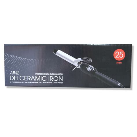 【少々箱不良】aivil Dh Ceramic Iron アイビル Dhセラミックアイロン 25mm Dh 25clp