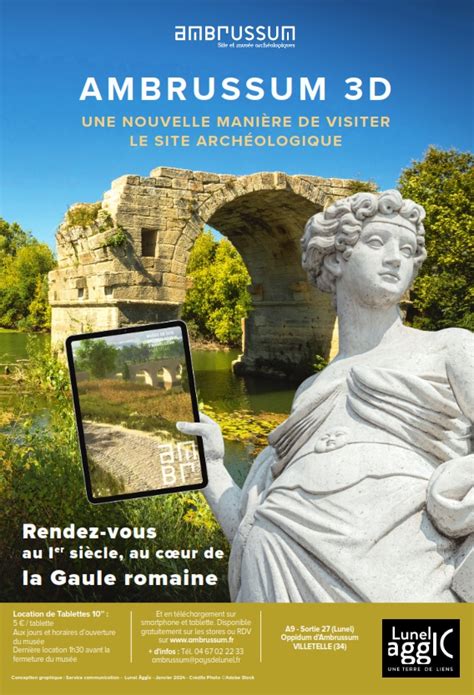 Ambrussum 3D Application de visite Ambrussum Site et Musée