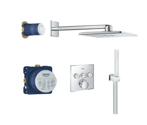 Grohe Grohtherm Smartcontrol Perfect Shower Set With Rainshower