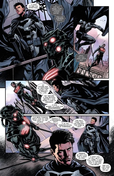 Comic Excerpt What Is The Best Adult Damian Wayne Design Batman Beyond Dceased Batman 666