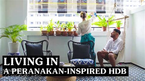 Inside A 45k Peranakan Themed Interior Designed Hdb Stacked Living In Hdb Home Tour