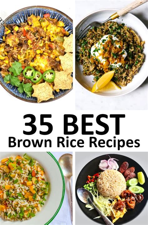 35+ BEST Brown Rice Recipes (Sides and Mains)