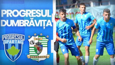 LIVE PROGRESUL SPARTAC CSC DUMBRĂVIȚA LIGA A 2 A ETAPA 1 YouTube