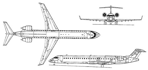 Bombardier CRJ-900 - regional jet airliner