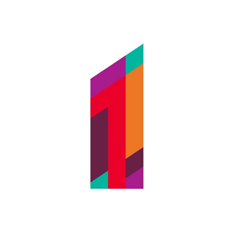 Campus 1 MTL Logo | SVG | Real Company | Number, Number 1 Logo