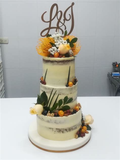 Nakedcake Frutos Rojos Naked Cake Desserts Cake