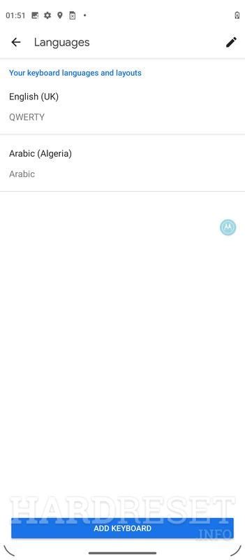Keyboard Language Motorola Moto G How To Hardreset Info