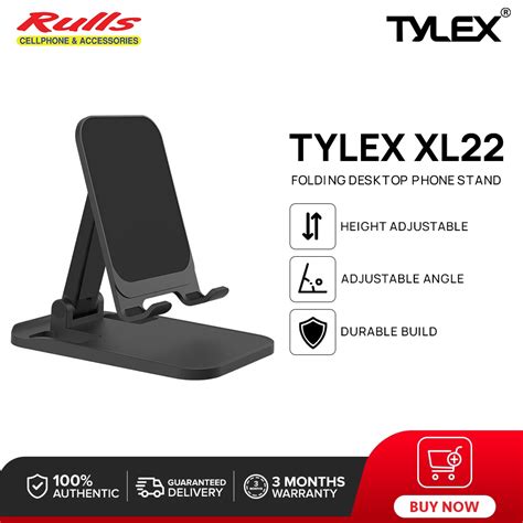 Tylex Xl Universal Folding Desktop Phone Stand Holder Extandable