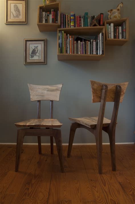 Buy Hand Made Walnut And Spalted Maple Chair Made To Order From