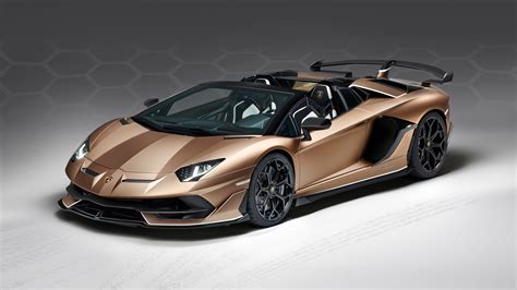 Lamborghini Aventador Svj Roadster 2019 4k Wallpapers Hd Wallpapers Id 27728