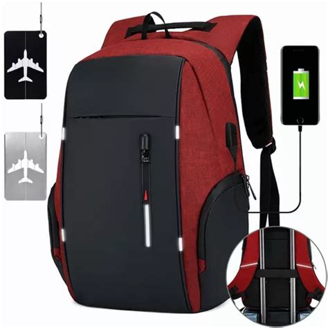 Mochila Antirrobo Viaje Moda Hombre Mujer Para Laptops Meses Sin