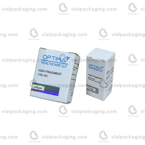 Custom HGH Peptides Boxes Vial Packaging