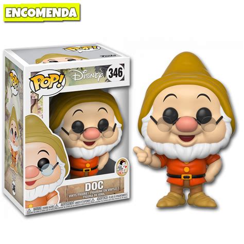 Funko Pop A Branca de Neve e os Sete Anões Mestre 346 Doc Loja TSC