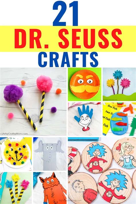 32 Awesome Dr Seuss Crafts for Dr Seuss Week - Big Family Blessings