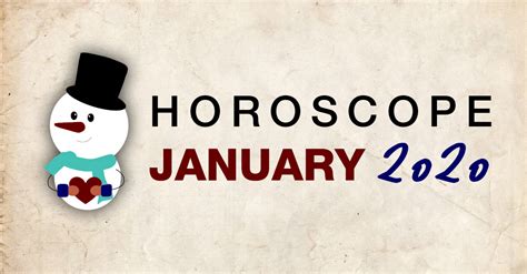 January 2020 Horoscope | Monthly Horoscopes