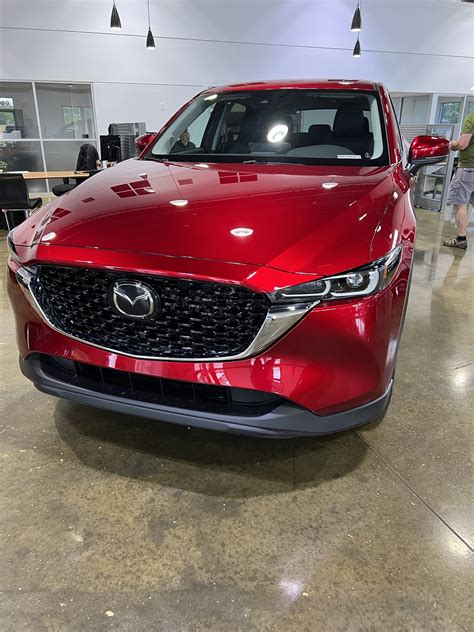 Bought my first Mazda CX5 yesterday in Soul Red! Seeing comments about ...