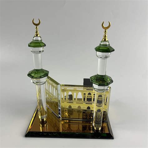 Islamic Crystal Kaaba Muslims Heart Mokkah With Crystalislamic T