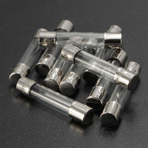 10pcs 1a 3 15a Glass Quick Blow Fast Acting Fuses 6mm X 30mm