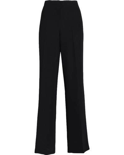 Black Gai Mattiolo Pants Slacks And Chinos For Women Lyst