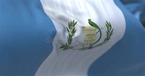 Close Up View Of The Guatemala National Flag Waving In The Wind Stock Footage Video Of America