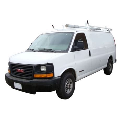 Aluminum Ladder Rack Gmc Savana Chevy Express Single Lock Down