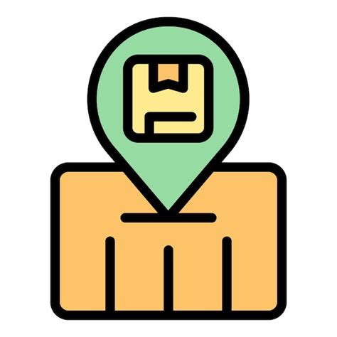 Premium Vector Parcel Location Icon Outline Vector Delivery Cargo