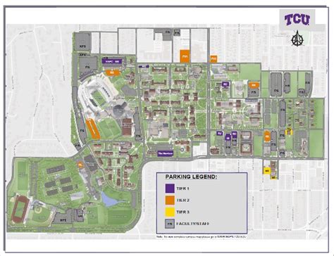 Tcu Campus Map - Lani Shanta