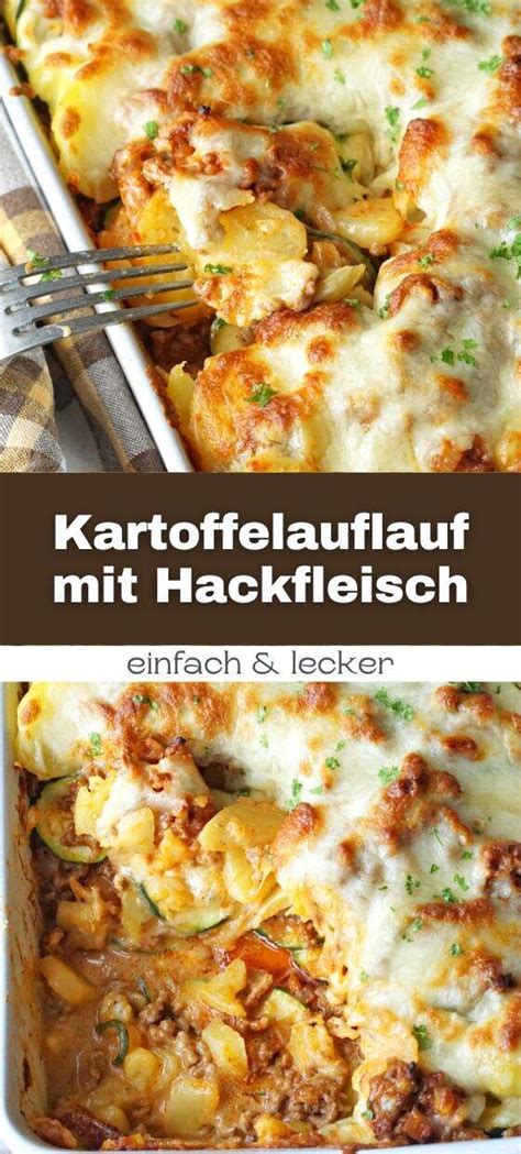 Kartoffelauflauf Mit Hackfleisch Der Schmeckt Der Ganzen Familie