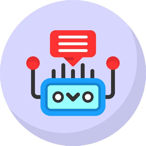 Chatbot Vector Icon 19623327 Vector Art at Vecteezy