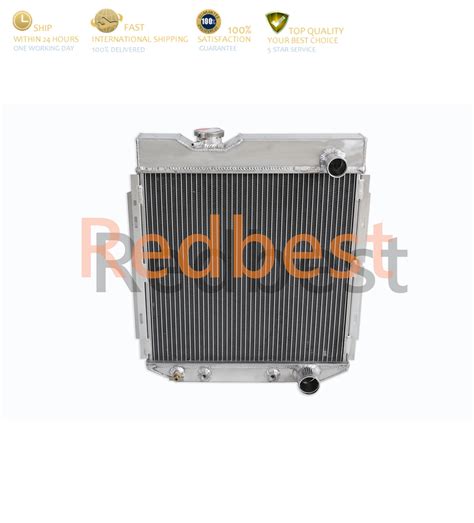 Row Aluminum Core Radiator For Ford Mustang Falcon Mercury