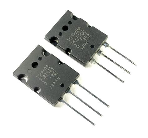 Original 2sc5200 2SA1943 Pair Bipolar BJT Transistor NPN 230V 15A