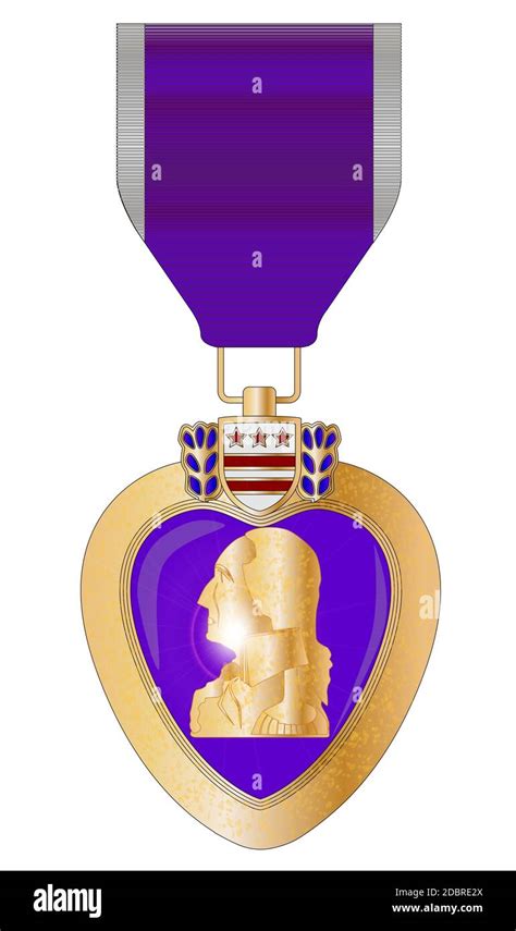 Purple heart medal hi-res stock photography and images - Alamy